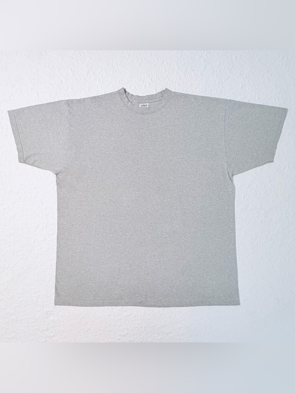 Shaka Wear | Super Max Heavy | Short Sleeve T-Shirt | Heather Grey | 4XL Tall